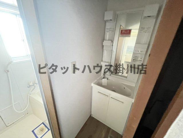 掛川市上西郷アパート 洗面
