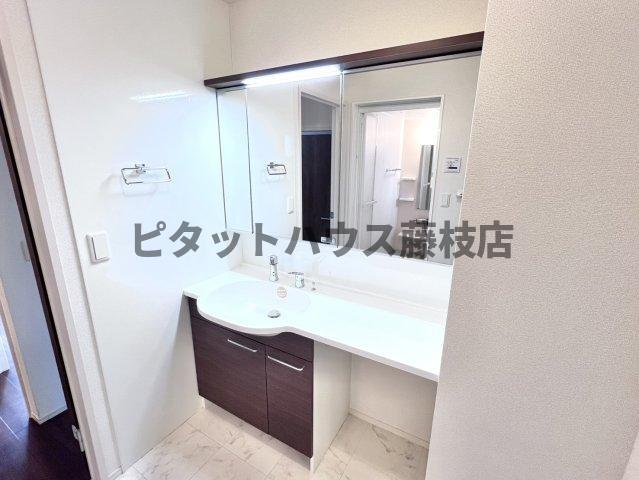 焼津市小土アパート 洗面