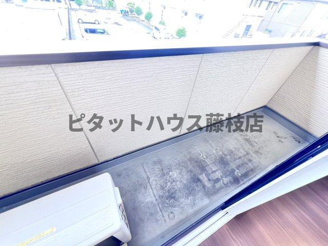 焼津市小土アパート バルコニー