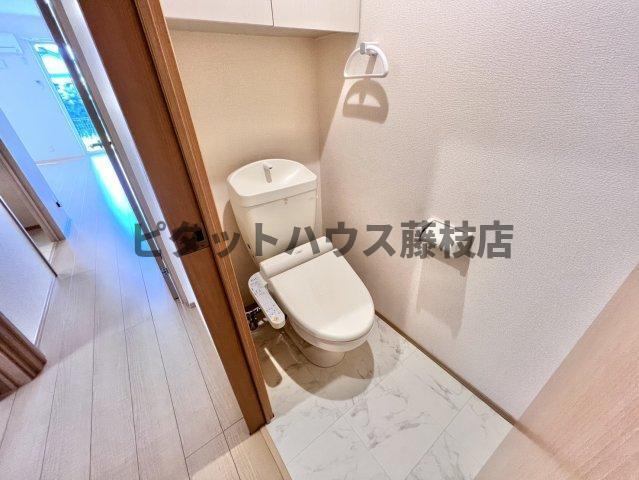 焼津市下小田アパート トイレ