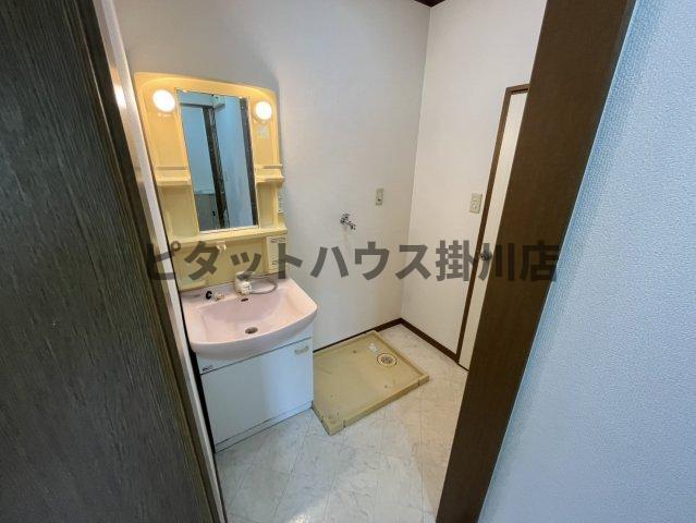 掛川市緑ケ丘アパート 洗面