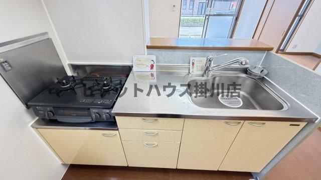 掛川市家代の里アパート キッチン