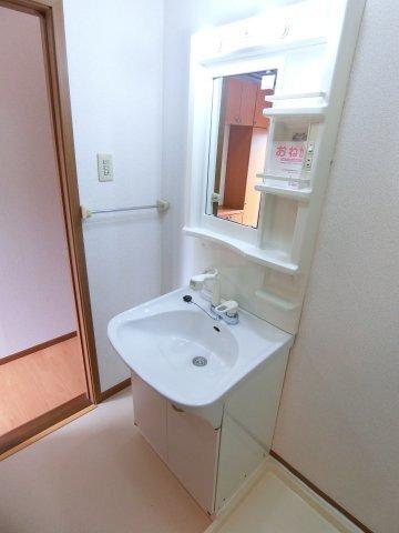 掛川市富部アパート 洗面