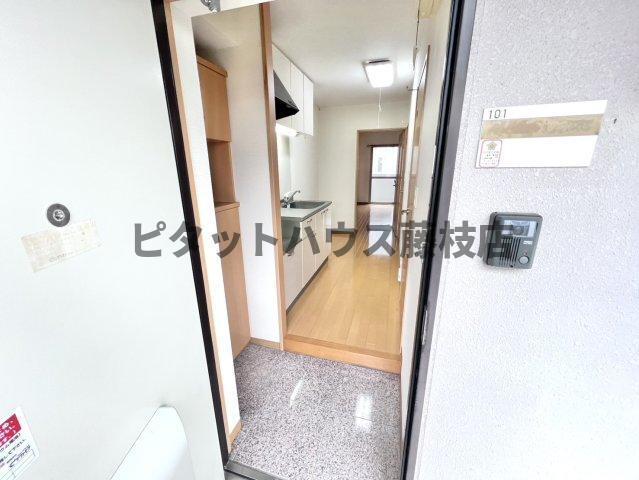 藤枝市高洲マンション 玄関