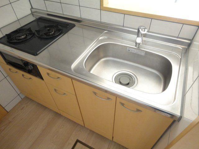 焼津市石津アパート キッチン