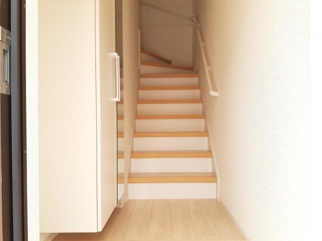 菊川市下平川アパート 玄関