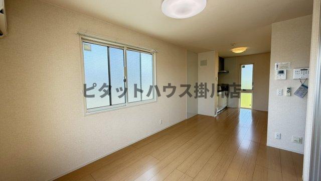 袋井市方丈アパート リビング
