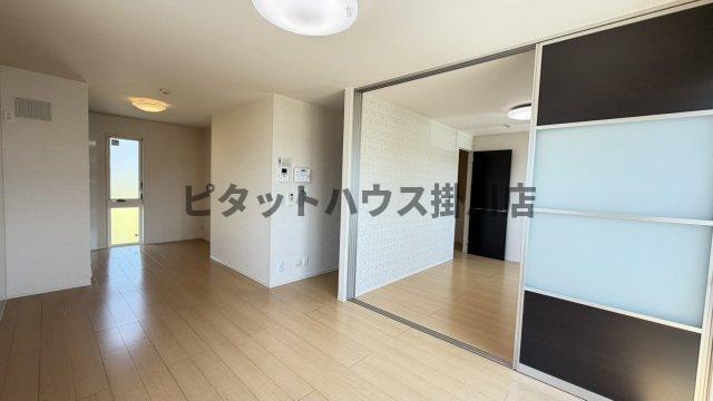 袋井市方丈アパート リビング