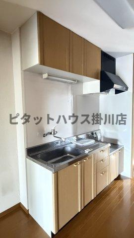 袋井市愛野東マンション キッチン