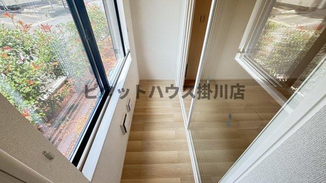 掛川市北門アパート バルコニー