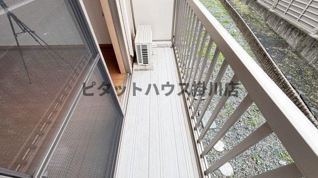 掛川市高御所アパート バルコニー