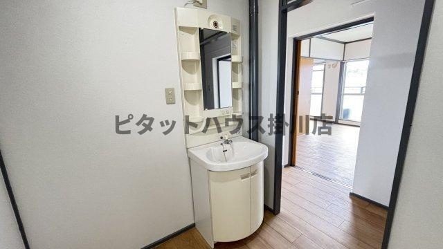 掛川市天王町アパート 洗面