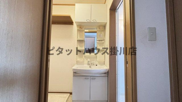掛川市長谷テラスハウス 洗面