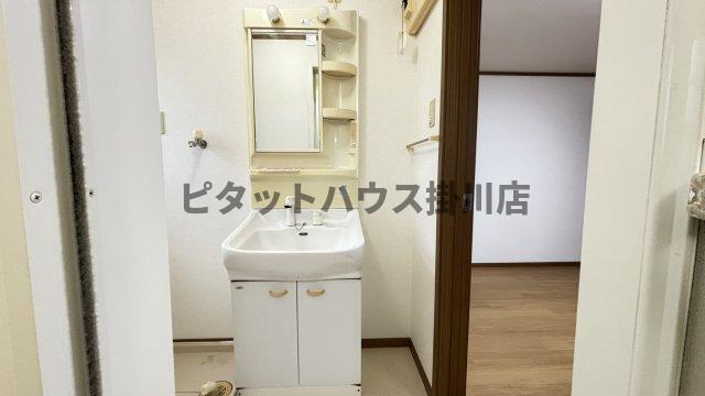 掛川市富部アパート 洗面