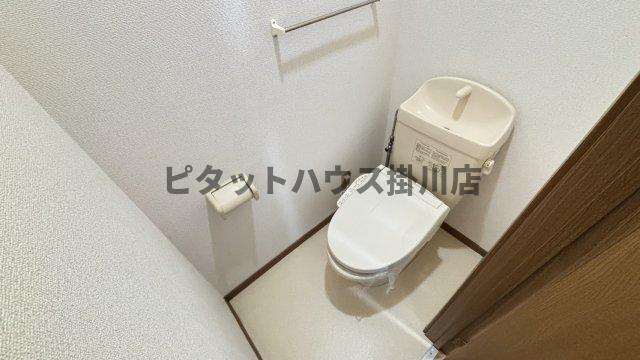掛川市富部アパート トイレ