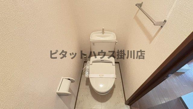 掛川市長谷アパート トイレ