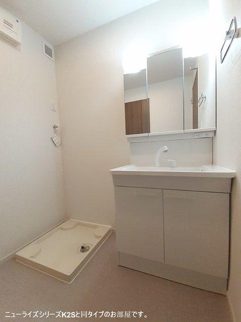 焼津市小屋敷アパート 洗面