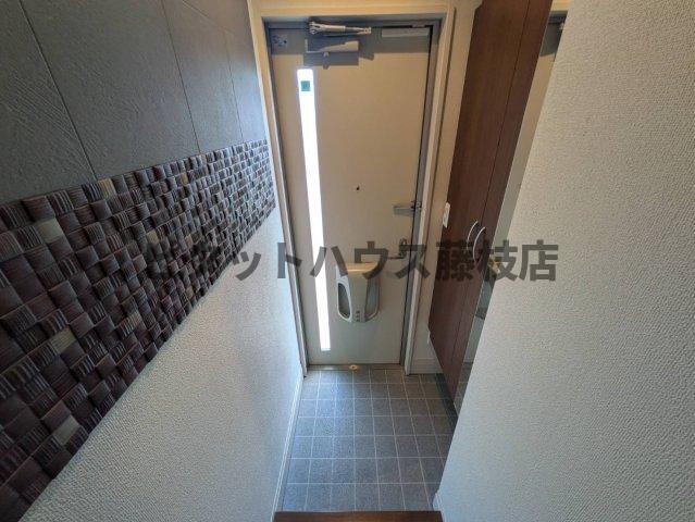 藤枝市小石川町アパート 玄関