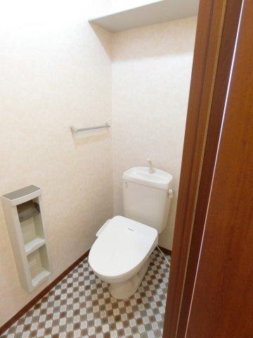 袋井市愛野南アパート トイレ