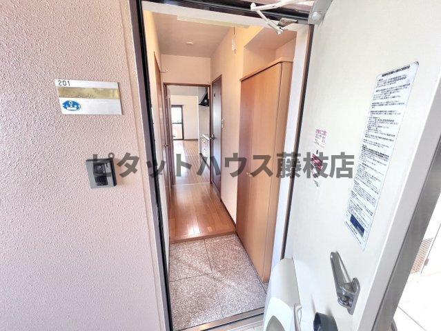 焼津市石津中町マンション 玄関
