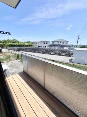 御前崎市塩原新田アパート バルコニー