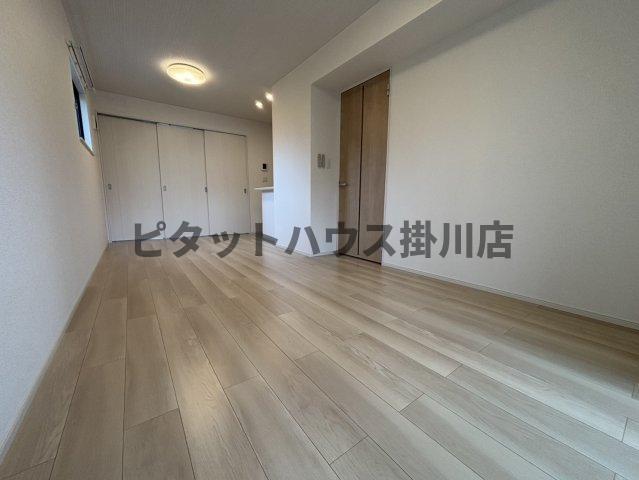 菊川市西方アパート リビング