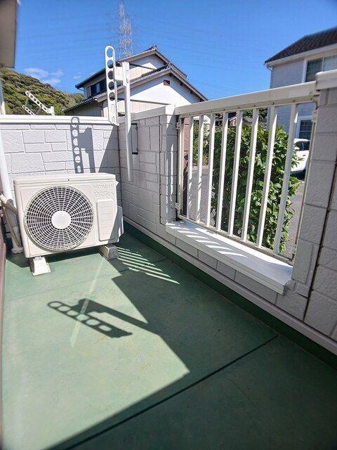 御前崎市佐倉アパート バルコニー