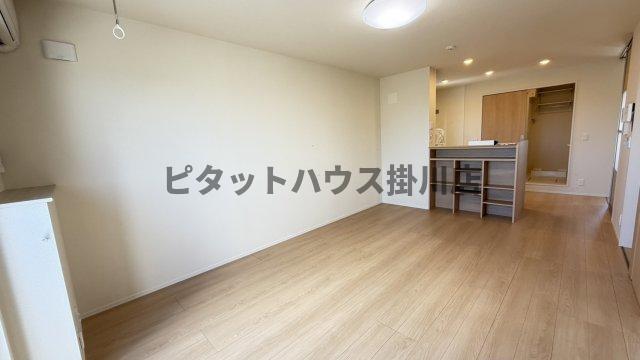 袋井市堀越アパート リビング
