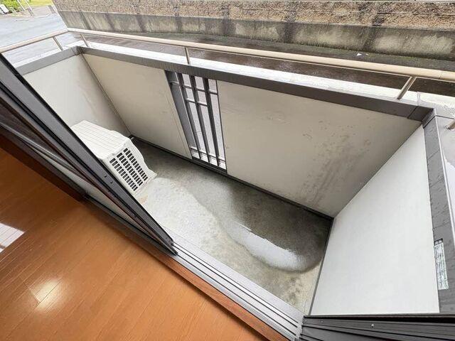 焼津市黒石アパート バルコニー
