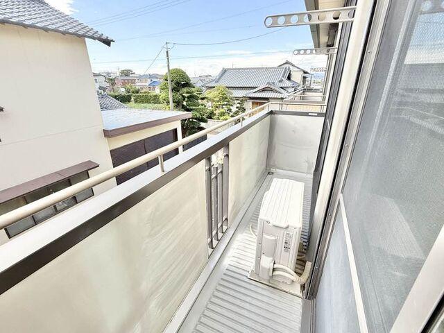 焼津市吉永アパート バルコニー