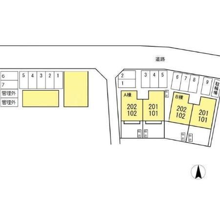掛川市天王町アパート 部屋画像