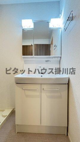 掛川市杉谷南アパート 洗面