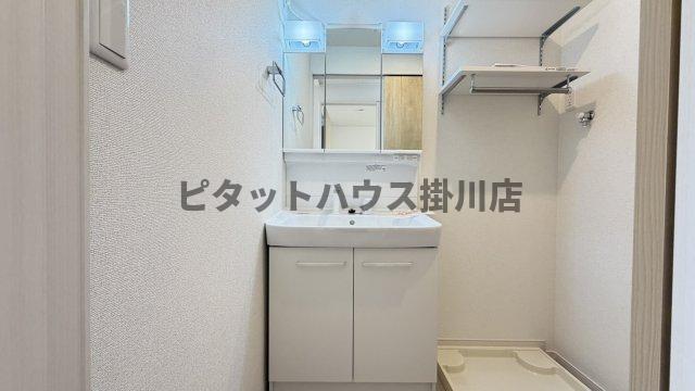 掛川市細田アパート 洗面