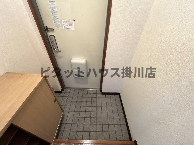 袋井市堀越マンション 玄関