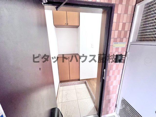 焼津市五ケ堀之内マンション 玄関