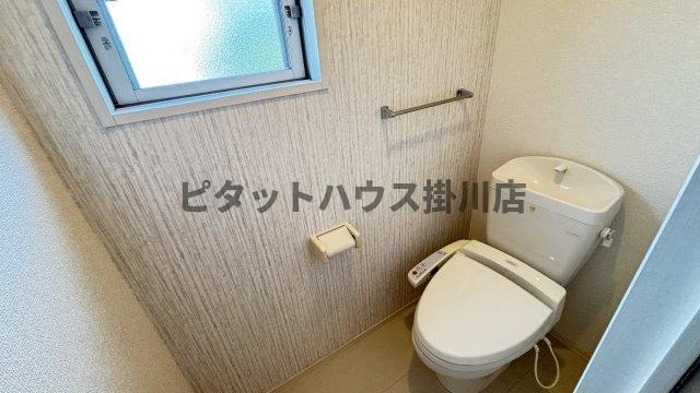 袋井市堀越アパート トイレ