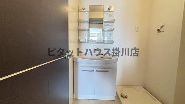 袋井市堀越アパート 洗面