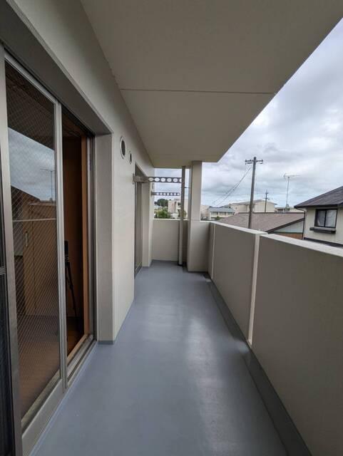 菊川市加茂マンション バルコニー