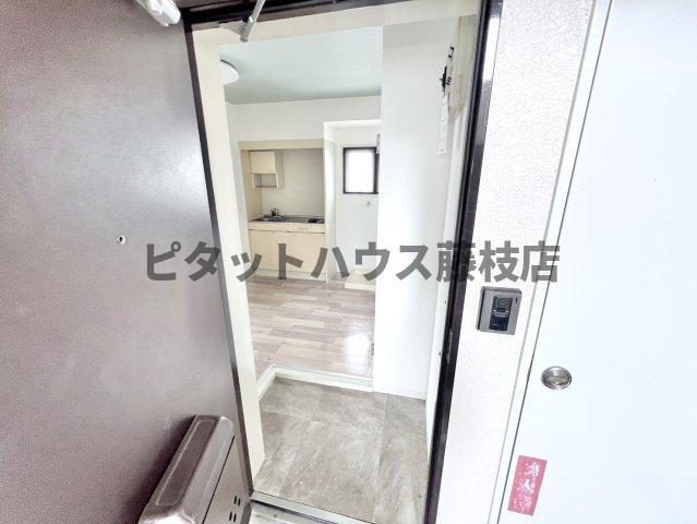 藤枝市駅前マンション 玄関