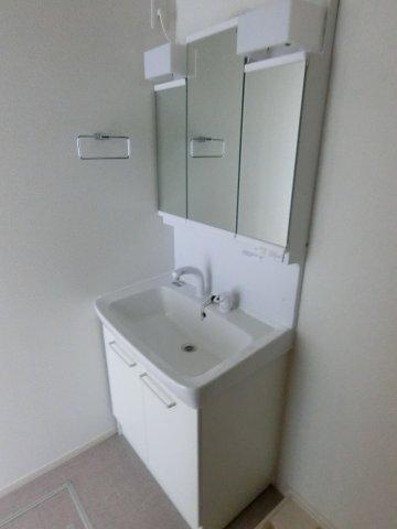 掛川市沢田アパート 洗面