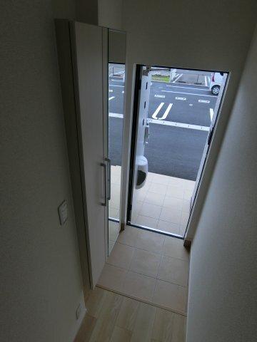 掛川市沢田アパート 玄関