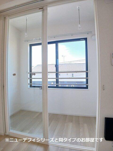藤枝市高岡アパート バルコニー