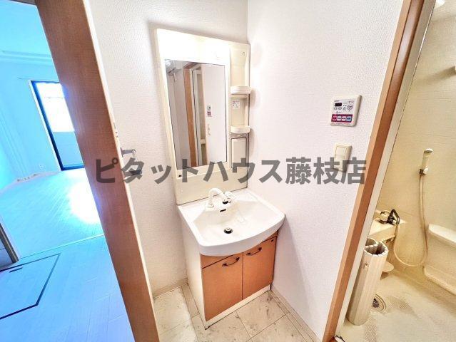 藤枝市高柳アパート 洗面