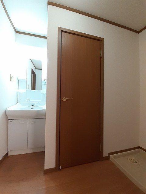 掛川市平野アパート 洗面