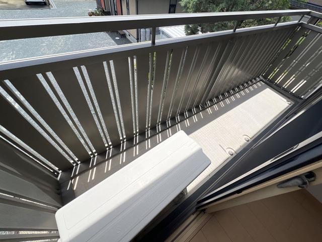 袋井市湊アパート バルコニー