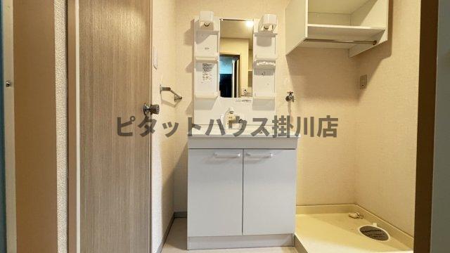 掛川市天王町アパート 洗面