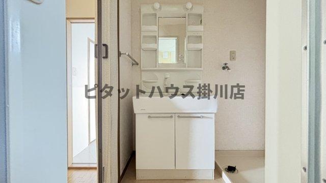 掛川市仁藤アパート 洗面