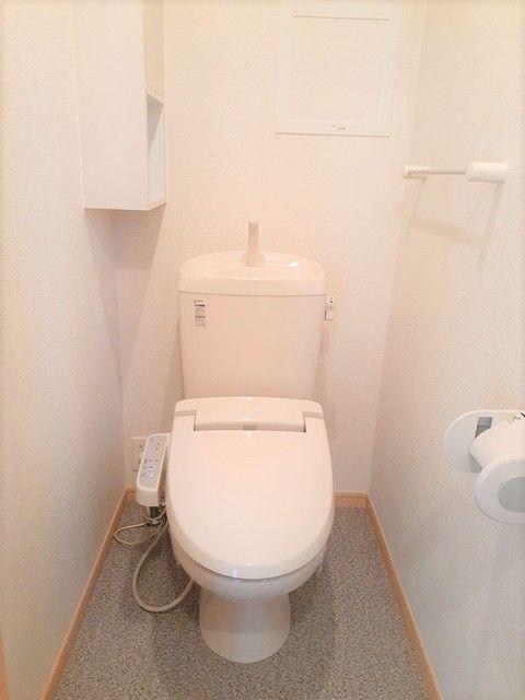 磐田市中泉アパート トイレ