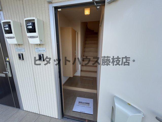 焼津市田尻北アパート 玄関