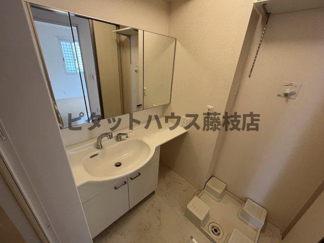 焼津市東小川アパート 洗面